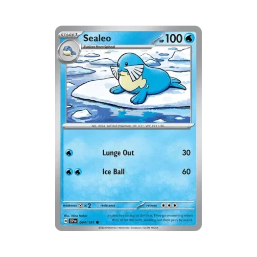 포켓몬 TCG 씨레오 C 서징 스파크 (영문판) 카드 이미지