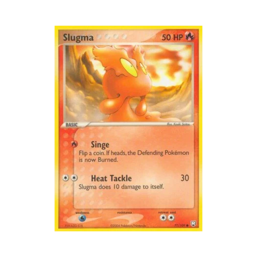 포켓몬 TCG 마그마그 C EX 로켓단 리턴즈 (영문판)