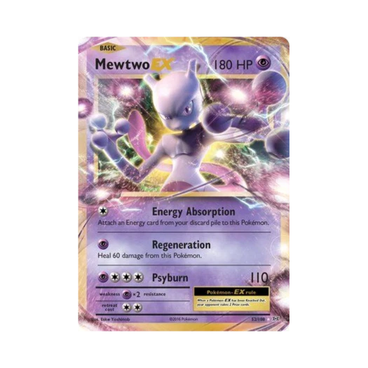 Pokemon TCG Mewtwo EX RHE Evolutions (English Ver.)