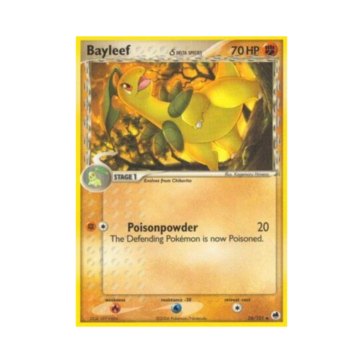 Pokemon TCG Bayleef U EX Dragon Frontiers (English Ver.)