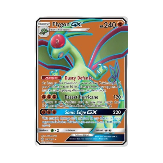 포켓몬 TCG 플라이곤 GX RU 코스믹 이클립스 (영문판)