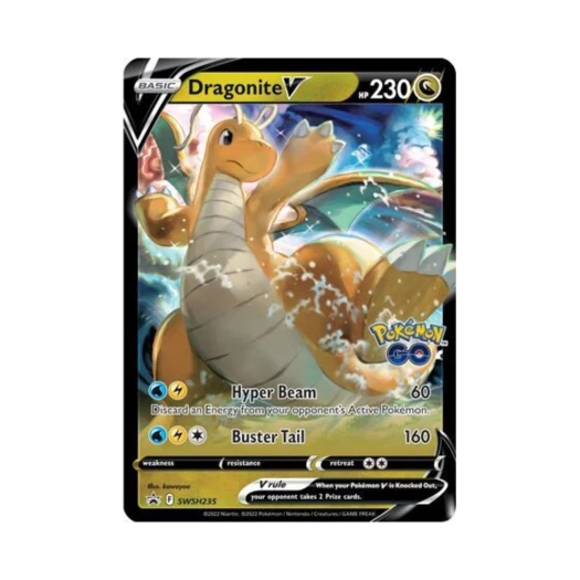포켓몬 TCG 망나뇽 V P 소드 & 실드 프로모카드 (영문판)