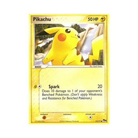 포켓몬 TCG 피카츄 C 팝 시리즈 4 (영문판)