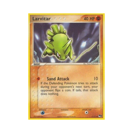 Pokemon TCG Larvitar C POP Series 1 (English Ver.)