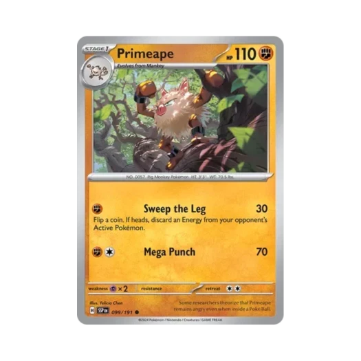 포켓몬 TCG 성원숭 C 서징 스파크 (영문판)
