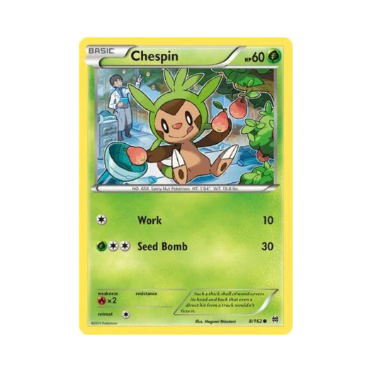 Pokemon TCG Chespin C BREAKthrough (English Ver.)