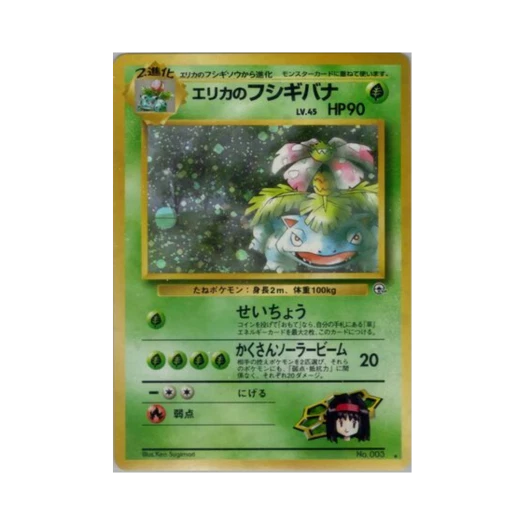 포켓몬 TCG 민화의 이상해꽃 R 첼린지 프럼 더 다크니스 (일어판)