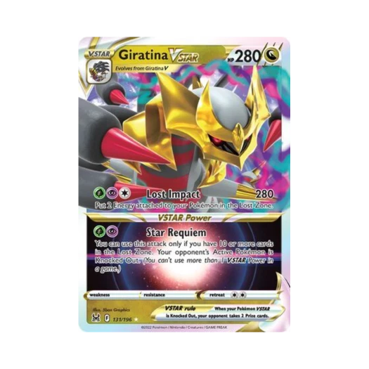 포켓몬 TCG 기라티나 VSTAR HRV 로스트 오리진 (영문판)