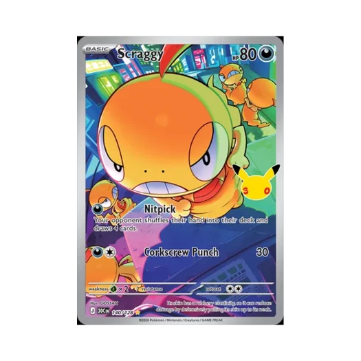 포켓몬 TCG 곤율랭 AR 30주년 기념 (영문판)