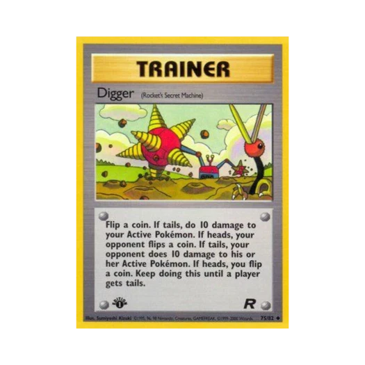 포켓몬 TCG 디거 U 로켓단 (영문판)