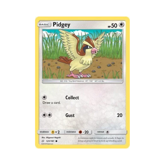 포켓몬 TCG 구구 C 팀업 (영문판)