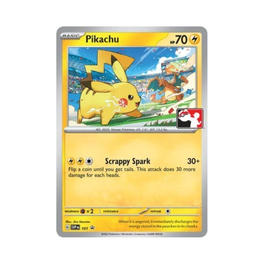 Pokemon TCG Pikachu P Scarlet & Violet Promos (English Ver.)
