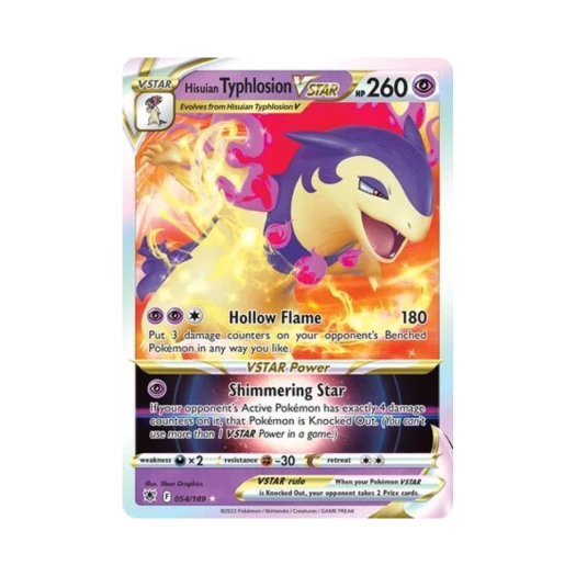 포켓몬 TCG 히스이 블레이범 VSTAR HRV 아스트랄 레디안스 (영문판)