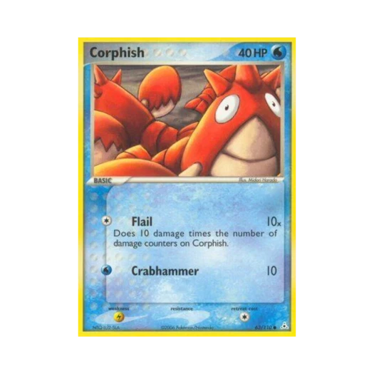 포켓몬 TCG 가재군 C EX 홀론 팬텀 (영문판)