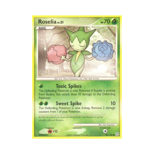 포켓몬 TCG 로젤리아 C 다이아몬드 & 펄 (영문판)