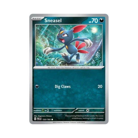 Pokemon TCG Sneasel C Paldea Evolved (English Ver.)