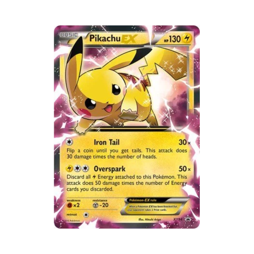 Pokemon TCG Pikachu EX P XY Promos (English Ver.)