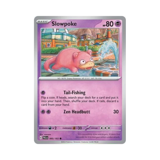 포켓몬 TCG 야돈 C 팔데아 이볼브드 (영문판)