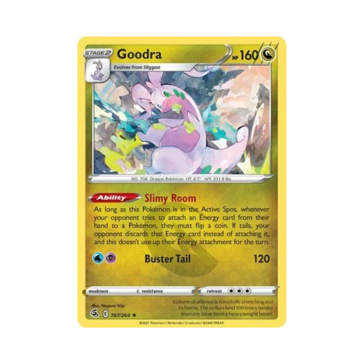 포켓몬 TCG 미끄래곤 R 퓨전 스트라이크 (영문판)