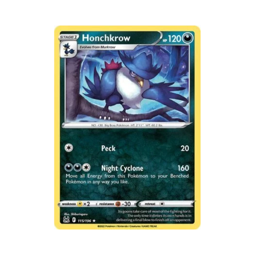 포켓몬 TCG 돈크로우 R 로스트 오리진 (영문판)