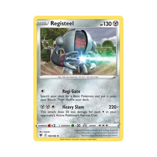 포켓몬 TCG 레지스틸 R 아스트랄 레디안스 (영문판)
