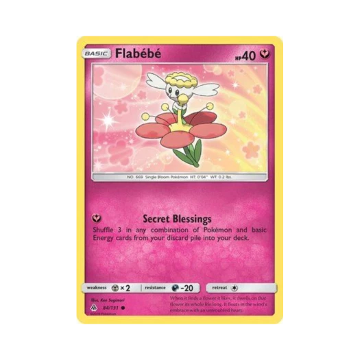 포켓몬 TCG 플라베베 C 포비든 라이트 (영문판)