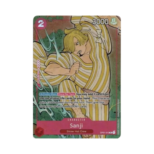 One Piece TCG Sanji R OP01-013 English 1st Anniversary Set (English Ver.)