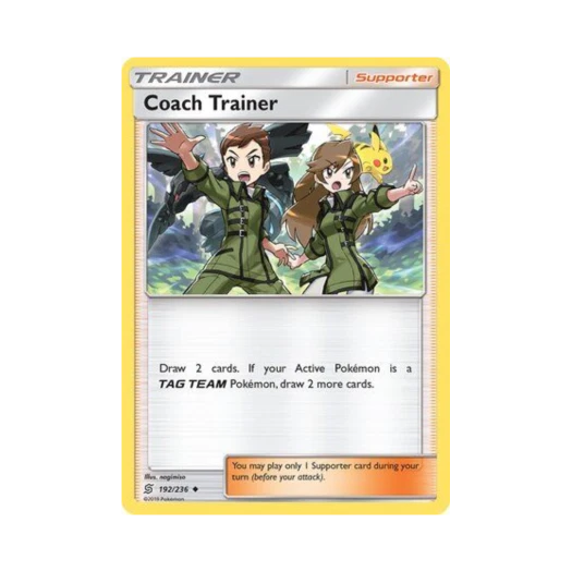 Pokemon TCG Coach Trainer U Unified Minds (English Ver.)