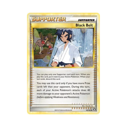 포켓몬 TCG 블랙벨트 U 트라이엄펀트 (영문판)