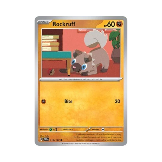 포켓몬 TCG 암멍이 C 옵시디언 플레임즈 (영문판) 카드 이미지