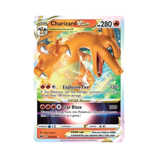 Pokemon TCG Charizard VSTAR R Crown Zenith (English Ver.)