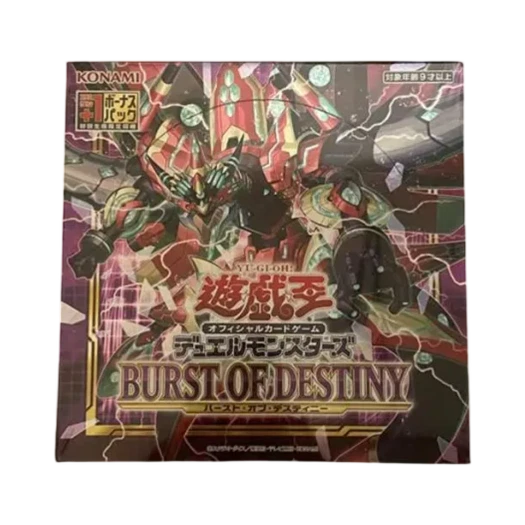 Yu-Gi-Oh OCG Duel Monsters Burst of Destiny Box With 1 Bonus Pack (Pack of 30+1/Japanese Ver.)