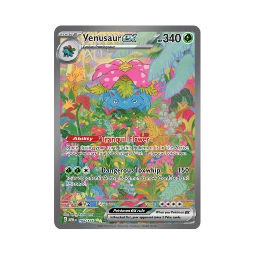포켓몬 TCG 이상해꽃 ex SIR 스칼렛 & 바이올렛 151 (영문판)