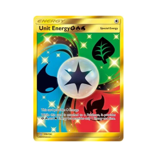 포켓몬 TCG 유닛 에너지 풀 불꽃 물 RS 울트라 프리즘 (영문판)