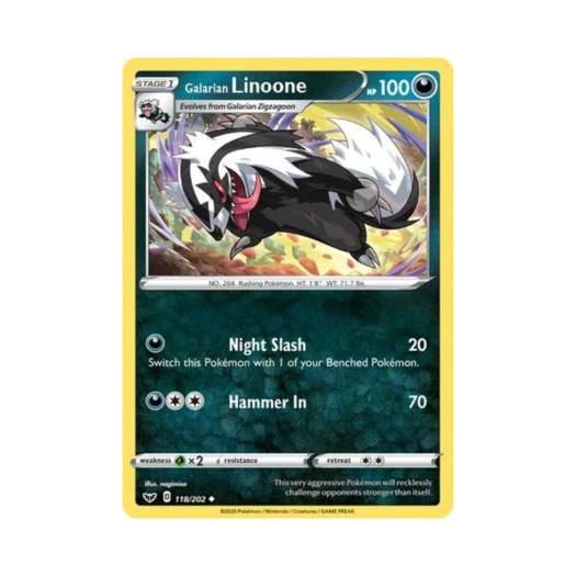 포켓몬 TCG 가라르 직구리 U 소드 & 실드 (영문판)