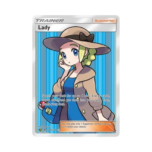Pokemon TCG Lady RU Hidden Fates (English Ver.)