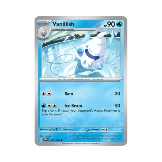 Pokemon TCG Vanillish C White Flare (English Ver.)