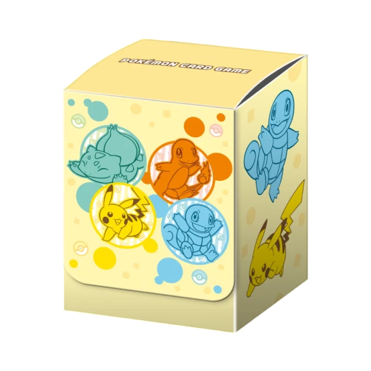 Pokemon TCG Deck Case The Beginning of Adventure Pikachu Bulbasaur Charmander Squirtle