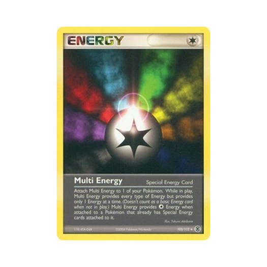 포켓몬 TCG 멀티 에너지 R EX 파이어레드 & 리프그린 (영문판)