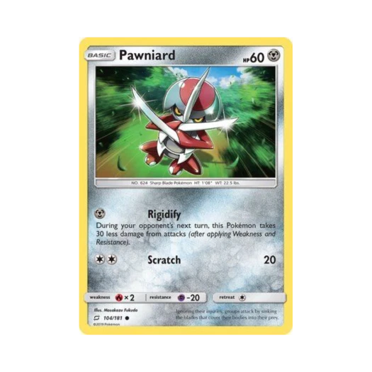 Pokemon TCG Pawniard C Team Up (English Ver.)