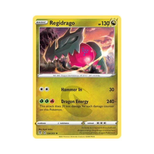 포켓몬 TCG 레지드래고 RH 이볼빙 스카이즈 (영문판)