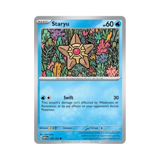 Pokemon TCG Staryu C Scarlet & Violet 151 (English Ver.)
