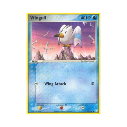 Pokemon TCG Wingull C EX Crystal Guardians (English Ver.)