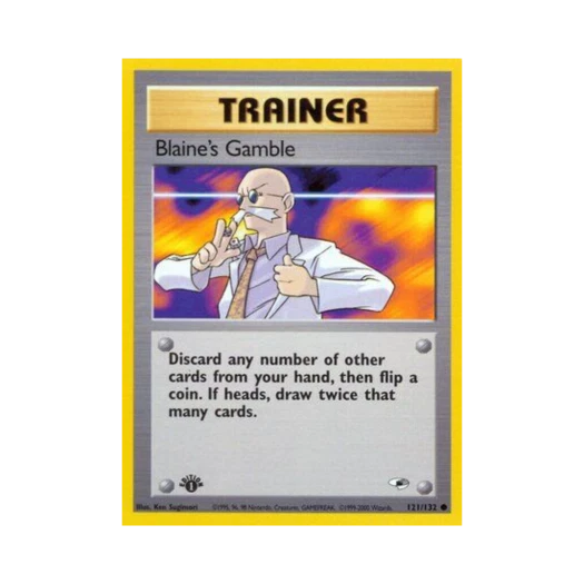포켓몬 TCG 강연의 갬블 C 짐 히어로즈 (영문판)