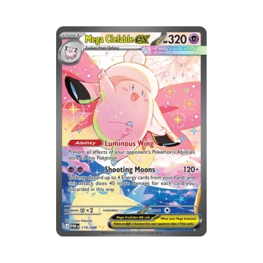 포켓몬 TCG 메가 픽시 ex SIR 퍼펙트 오더 (영문판)
