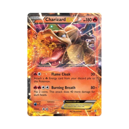 포켓몬 TCG 리자몽 EX RHE 제네레이션즈 (영문판)