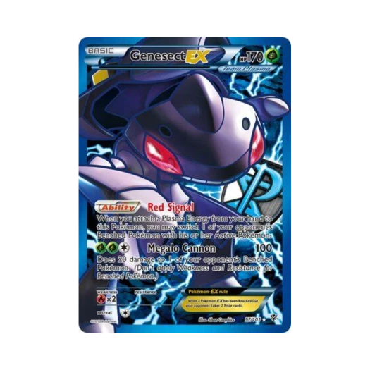 포켓몬 TCG 게노세크트 ex RU 플라스마 블라스트 (영문판)