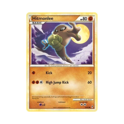 포켓몬 TCG 시라소몬 C 콜 오브 레전즈 (영문판)