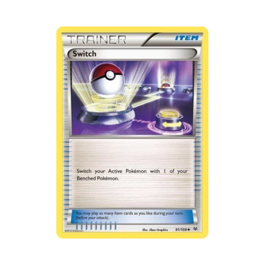 포켓몬 TCG 포켓몬 교체 U 로어링 스카이즈 (영문판)