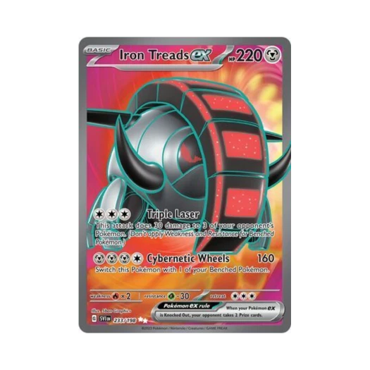 포켓몬 TCG 무쇠바퀴 ex UR 스칼렛 & 바이올렛 (영문판)